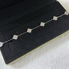 CLOVER 6 MOTIF DIAMOND BRACELET