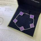 CLOVER 5 MOTIF VIOLET BRACELET COLLECTION