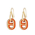 HM O'MAILLON GOLD EARRINGS