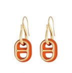 HM O'MAILLON GOLD EARRINGS