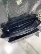 MEDIUM NIKI 28 IN BLACK CALFSKIN CHAIN BAG High-end