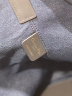 LARGE TOUJOURS 37 BLUE DENIM OBLIQUE JACQUARD