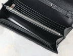 WOC 23 IN BLACK CAVIAR LAMBSKIN SILVER HARDWARE