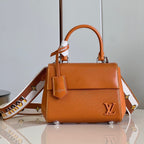 CLUNY MINI 20 IN GOLD HONEY EPI LEATHER