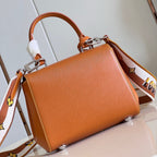 CLUNY MINI 20 IN GOLD HONEY EPI LEATHER