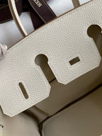 HM BIRKIN 25CM CREAM TOGO LEATHER GOLD HARDWARE