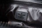 DOPP KIT TOILETRY BAG 28 CM IN BLACK TAURILLON MONOGRAM LEATHER