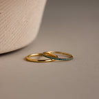 Birthstone Tennis Ring Set
