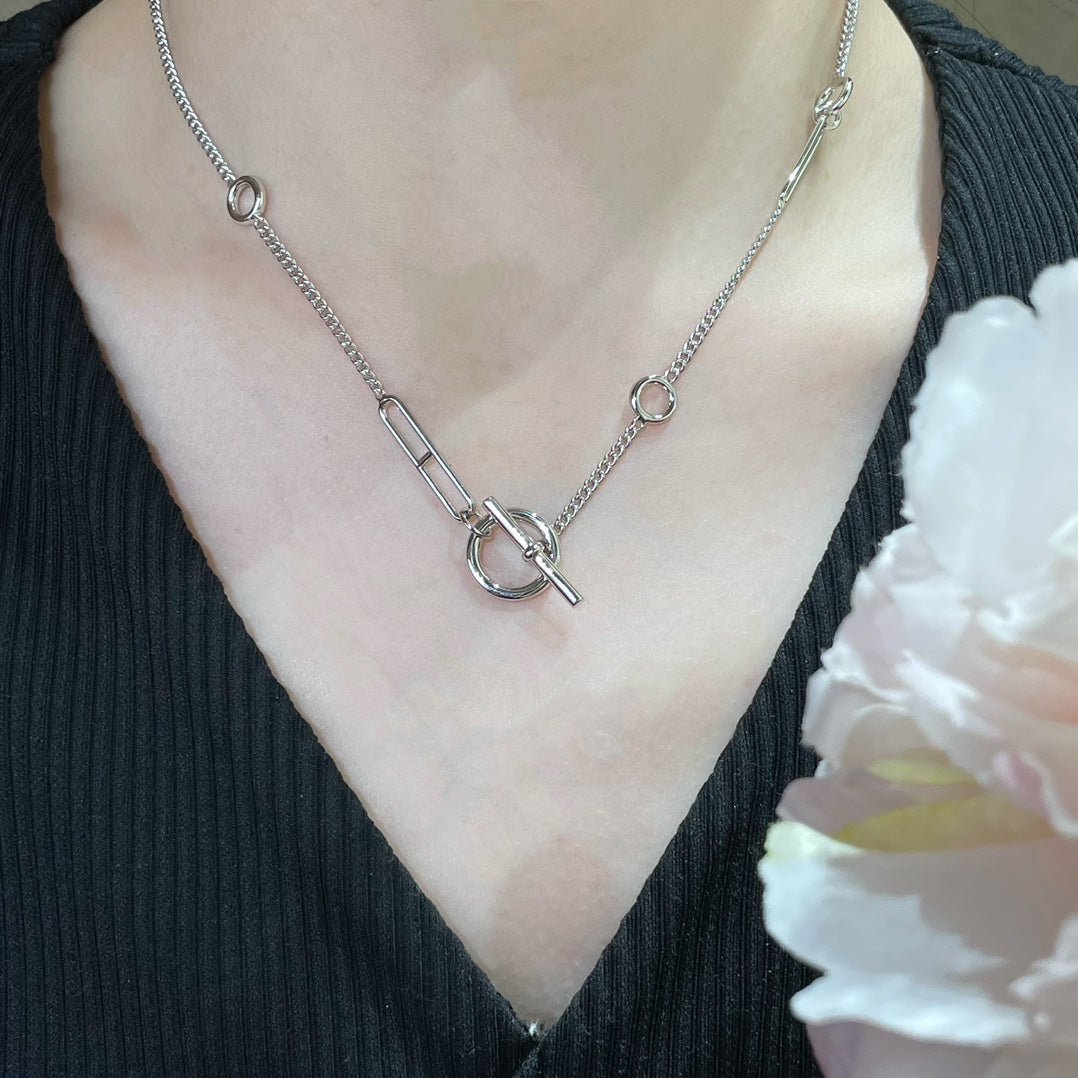 HM STERLING CHAINE D'ANCRE HEART