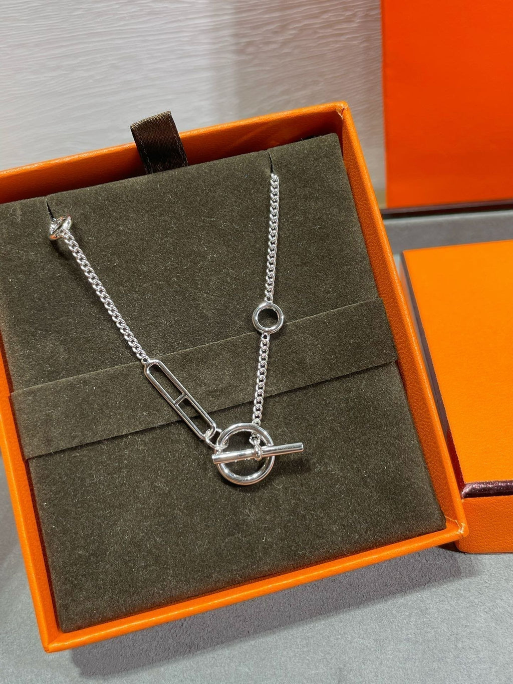 HM STERLING CHAINE D'ANCRE HEART