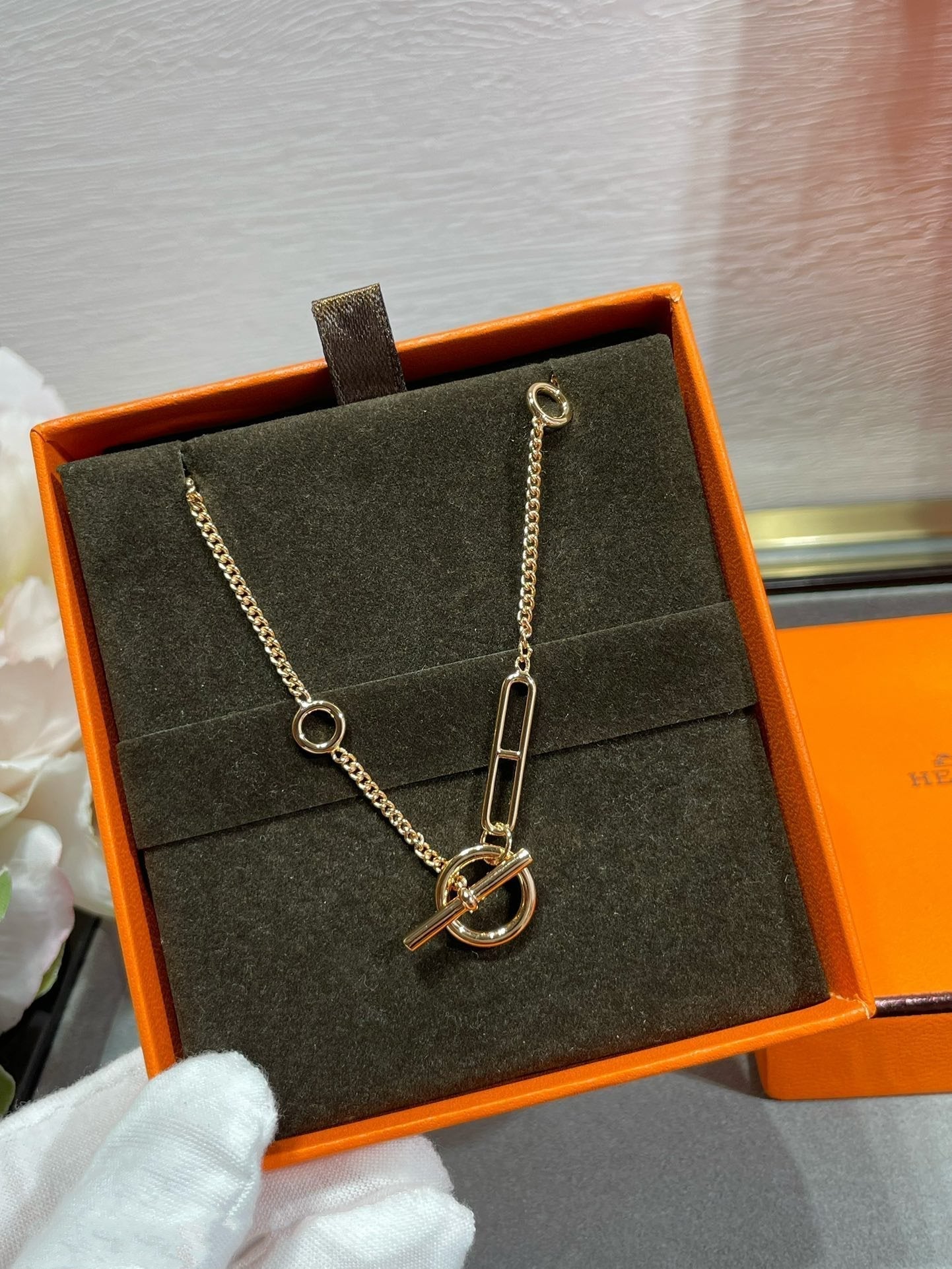 HM STERLING CHAINE D'ANCRE HEART