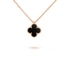 CLOVER MINI 9.5MM CARNELIANS NECKLACE COLLECTION