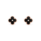 CLOVER  15MM DIAMOND EARRINGS COLLECTION