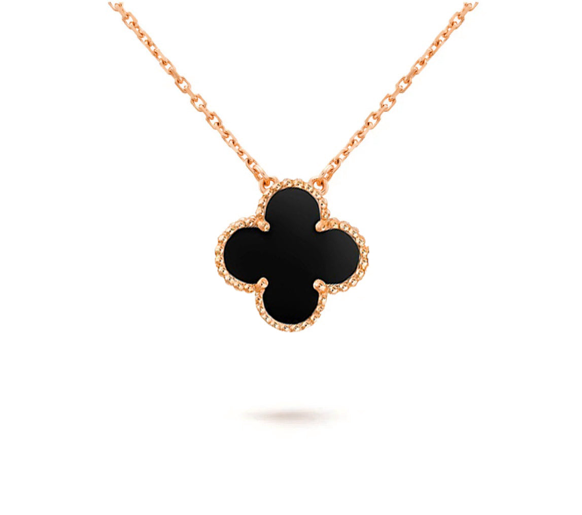 CLOVER 15MM SINGLE FLOWER NECKLACE COLLECTION