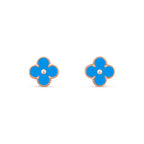 CLOVER  15MM DIAMOND EARRINGS COLLECTION