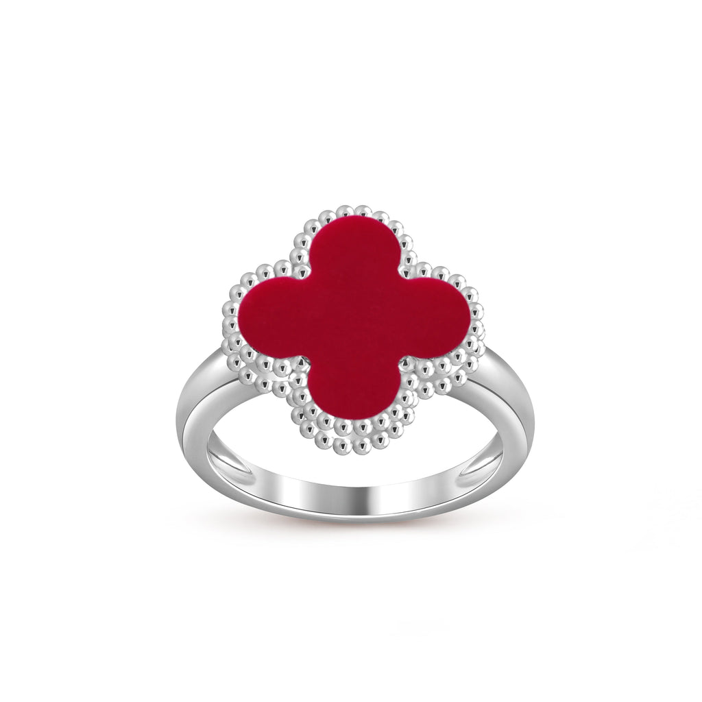 CLOVER SILVER RING COLLECTION