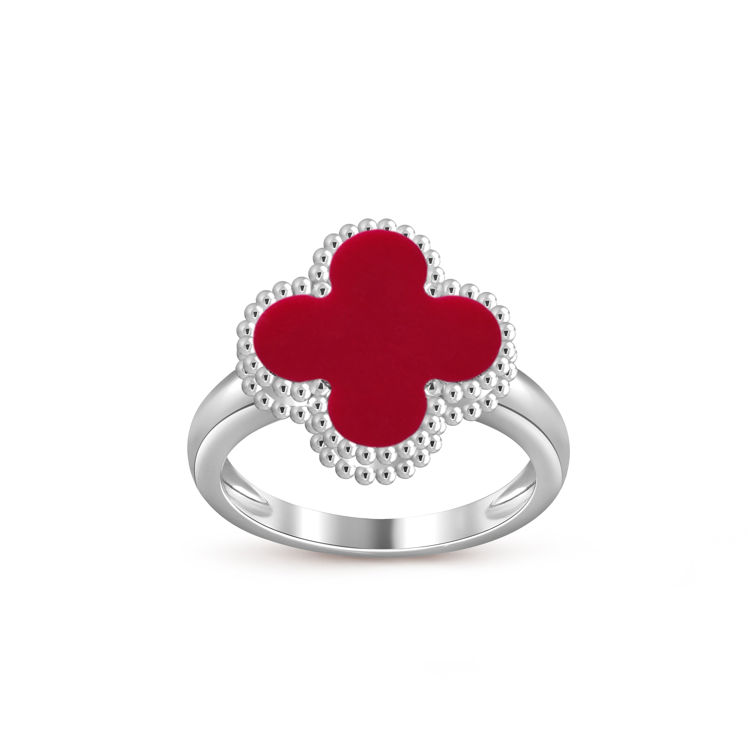 CLOVER SILVER RING COLLECTION