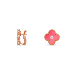 CLOVER 15MM MOP DIAMOND EARRINGS COLLECTION
