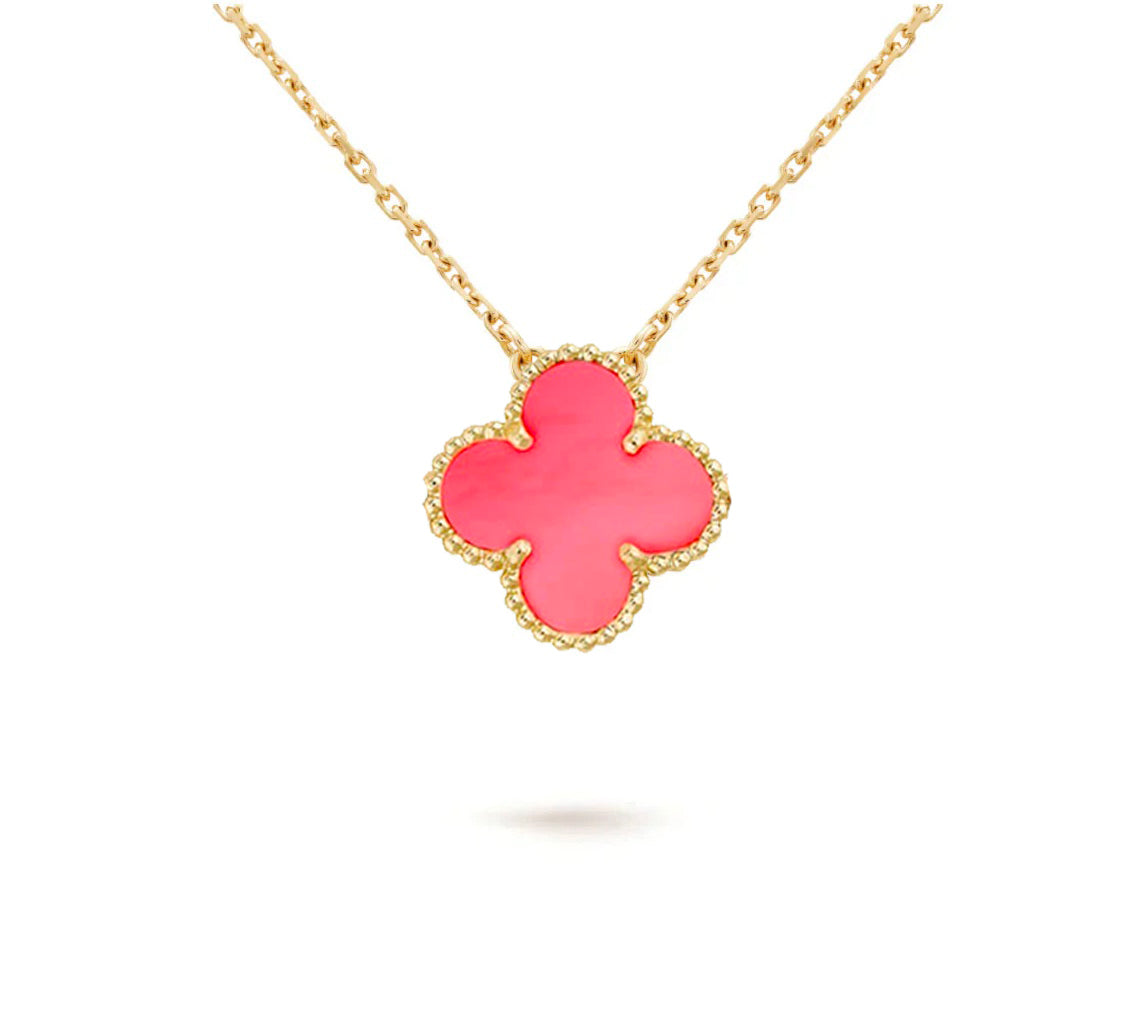 CLOVER 15MM SINGLE FLOWER NECKLACE COLLECTION