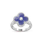 CLOVER SILVER DIOMND RING COLLECTION
