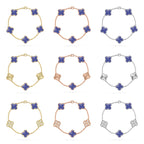 CLOVER 5 MOTIF BLUE VEINS BRACELET COLLECTION
