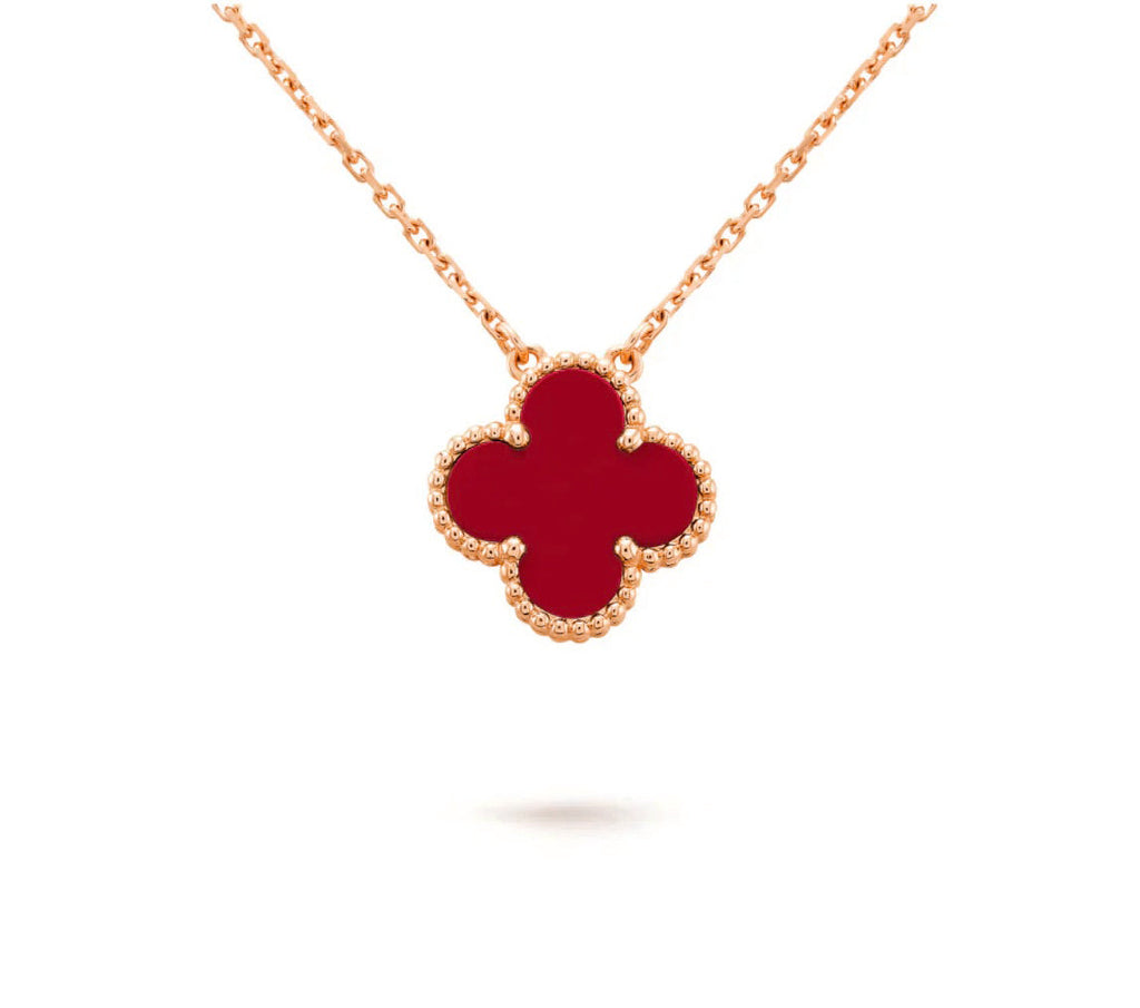 CLOVER 15MM SINGLE FLOWER NECKLACE COLLECTION