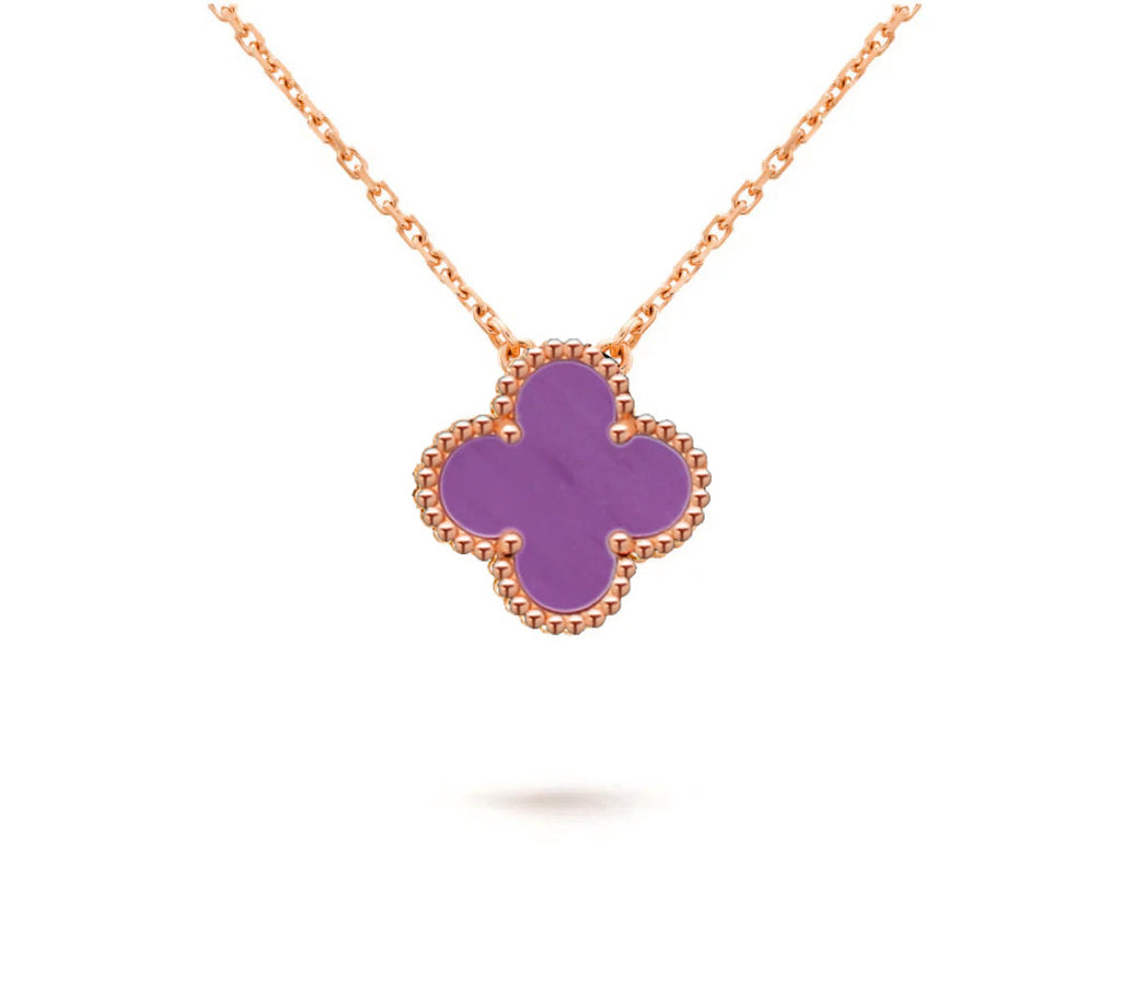CLOVER 15MM SINGLE FLOWER NECKLACE COLLECTION