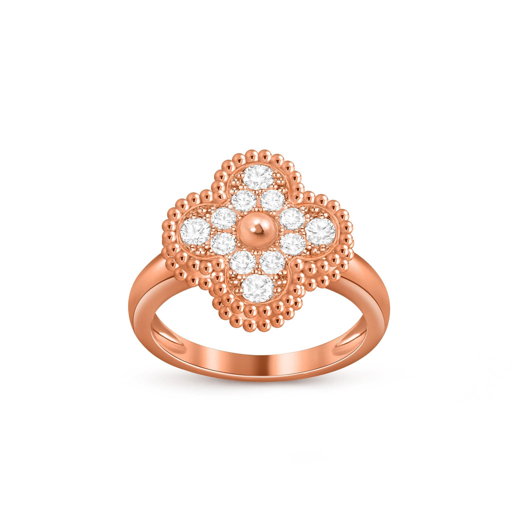 CLOVER RING ROSE GOLD COLLECTION