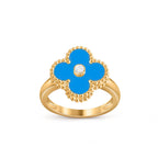 CLOVER DIAMOND RING GOLD COLLECTION