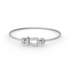 FORCE  HORSESHOE  DIAMOND TENNIS BRACELET