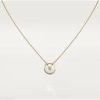 AMULETTE ROSE GOLD MOP NECKLACE