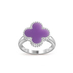 CLOVER SILVER RING COLLECTION