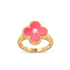 CLOVER DIAMOND RING GOLD COLLECTION