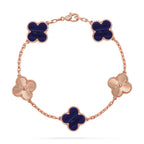 CLOVER 5 MOTIF PURPLE STRIPES BRACELET COLLECTION