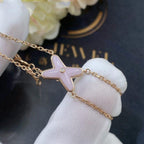 JEUX BRACELET PINK MOP PINK GOLD 1 DIAMOND