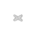 JEUX DE SILVER DIAMOND EARRINGS