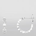 Hollow Design Four-Leaf Clover Flower Shape Ring