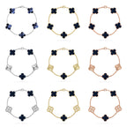 CLOVER 5 MOTIF PIETERSITE BRACELET COLLECTION