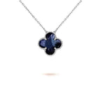 CLOVER 15MM NECKLACE SILVER COLLECTION