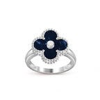 CLOVER SILVER DIOMND RING COLLECTION