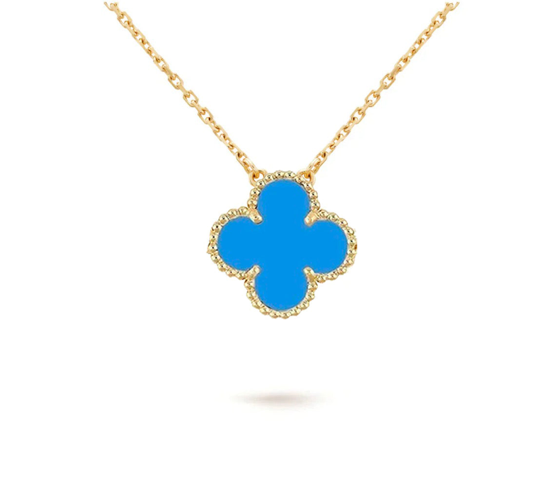 CLOVER 15MM SINGLE FLOWER NECKLACE COLLECTION