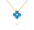 CLOVER 15MM DIAMOND SINGLE FLOWER NECKLACE COLLECTION