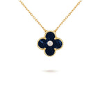 CLOVER 15MM DIAMOND SINGLE FLOWER NECKLACE COLLECTION