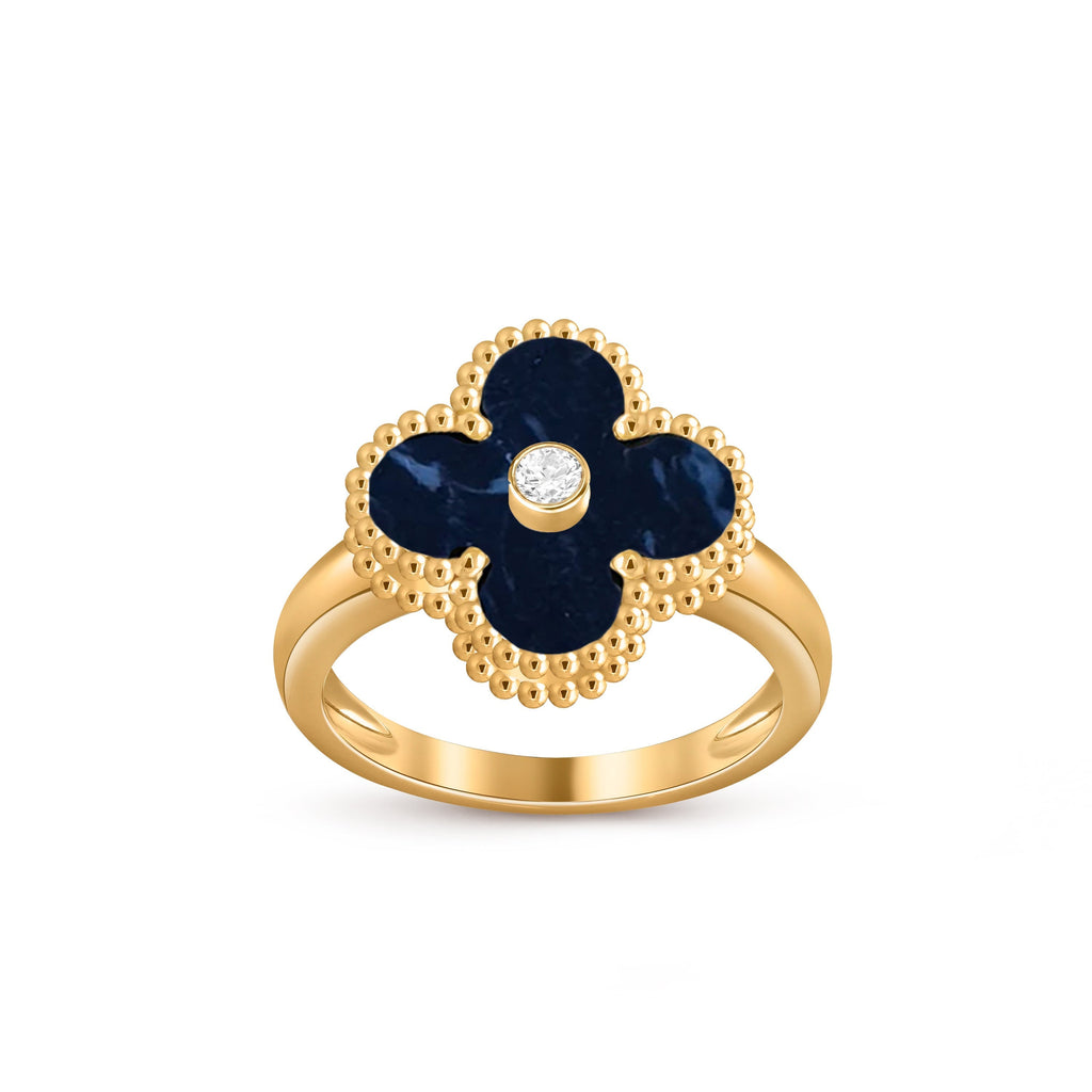 CLOVER DIAMOND RING GOLD COLLECTION