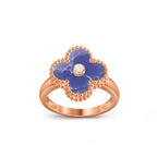 CLOVER DIAMOND RING ROSE GOLD COLLECTION