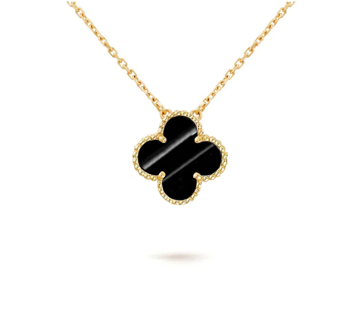 CLOVER 15MM SINGLE FLOWER NECKLACE COLLECTION