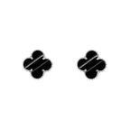 CLOVER SILVER 15MM EARRINGS COLLECTION