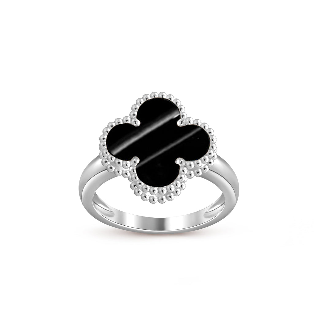CLOVER SILVER RING COLLECTION