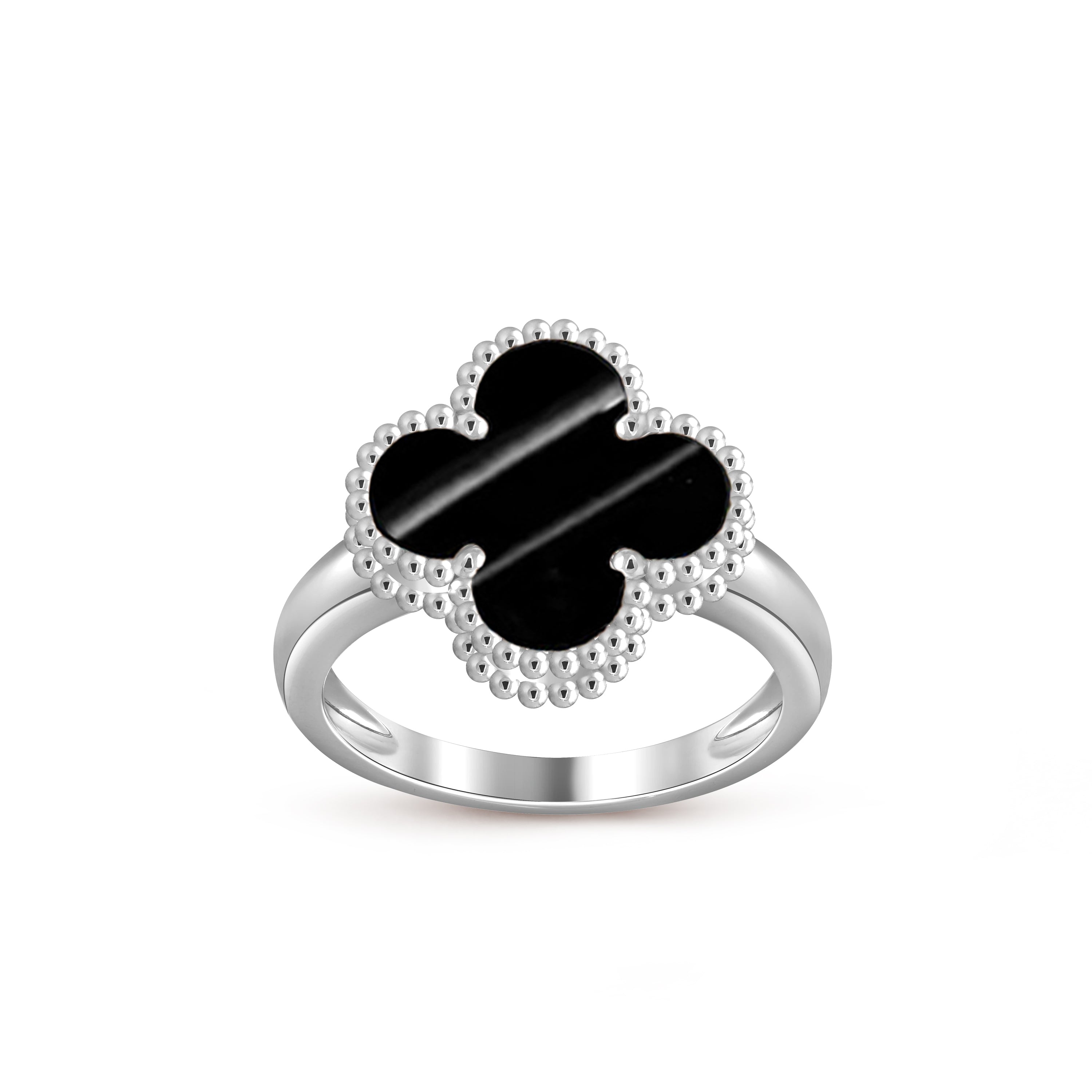 CLOVER SILVER RING COLLECTION