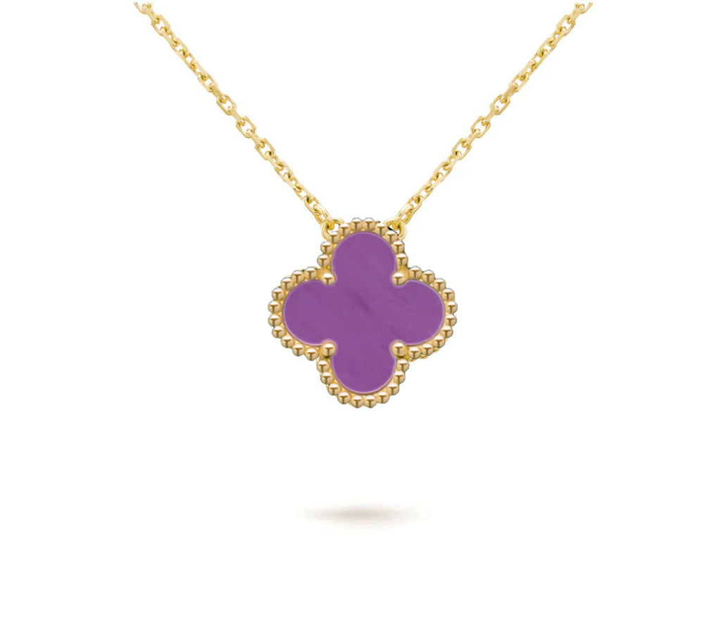 CLOVER 15MM SINGLE FLOWER NECKLACE COLLECTION
